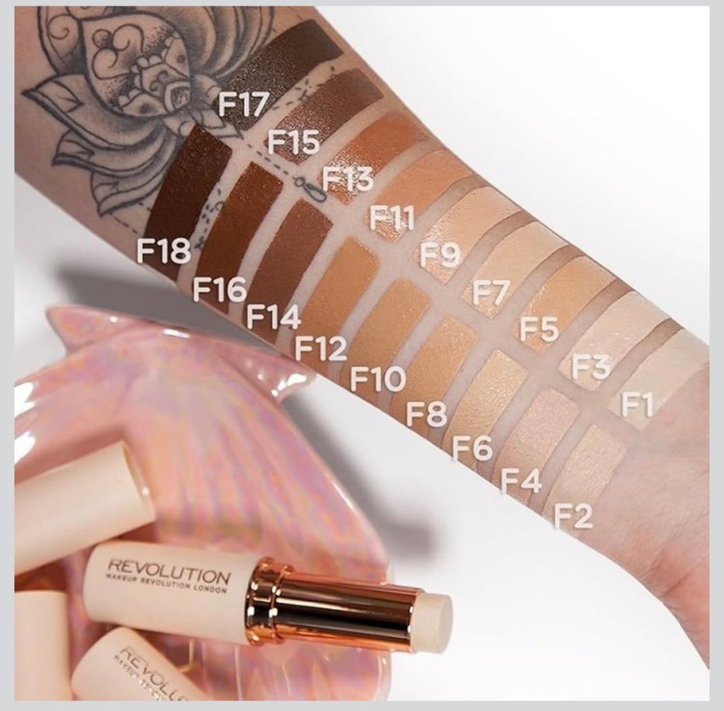Makeup Revolution Full Coverage Foundation Stick pick your shade new