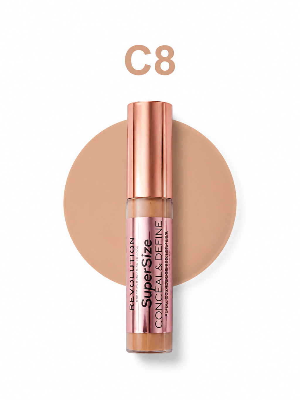 Makeup Revolution Super Size Conceal & Define Full Coverage Concealer Pick Your Shade