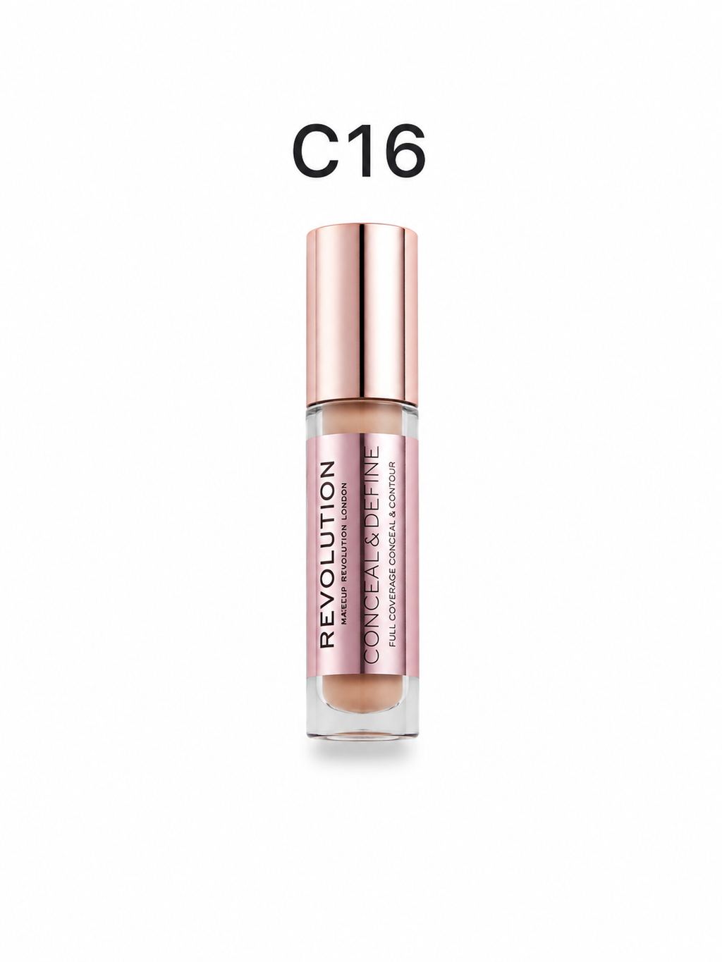Makeup Revolution Conceal & Define Concealer & Contour Full Coverage