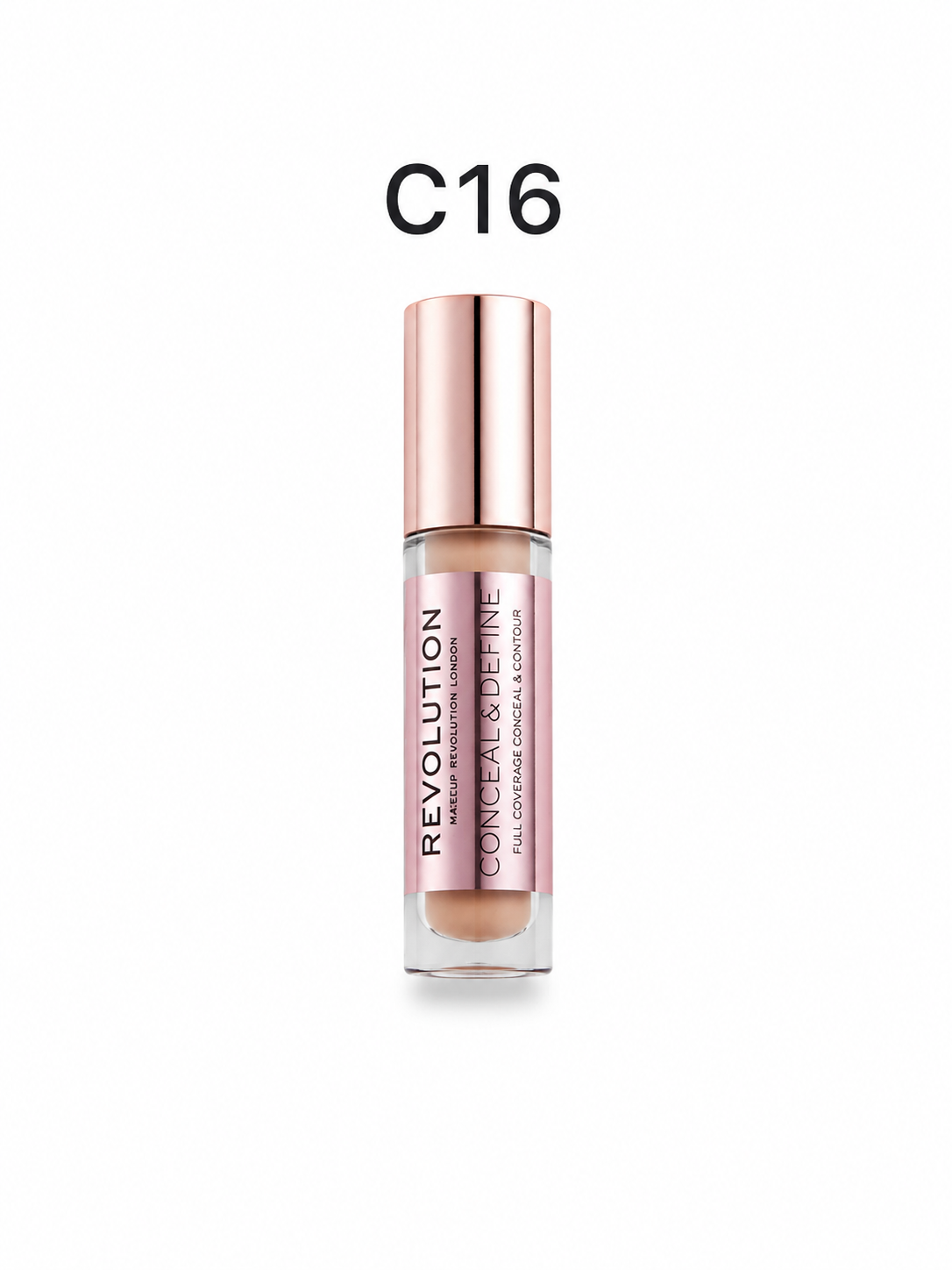 Makeup Revolution Conceal & Define Concealer & Contour Full Coverage