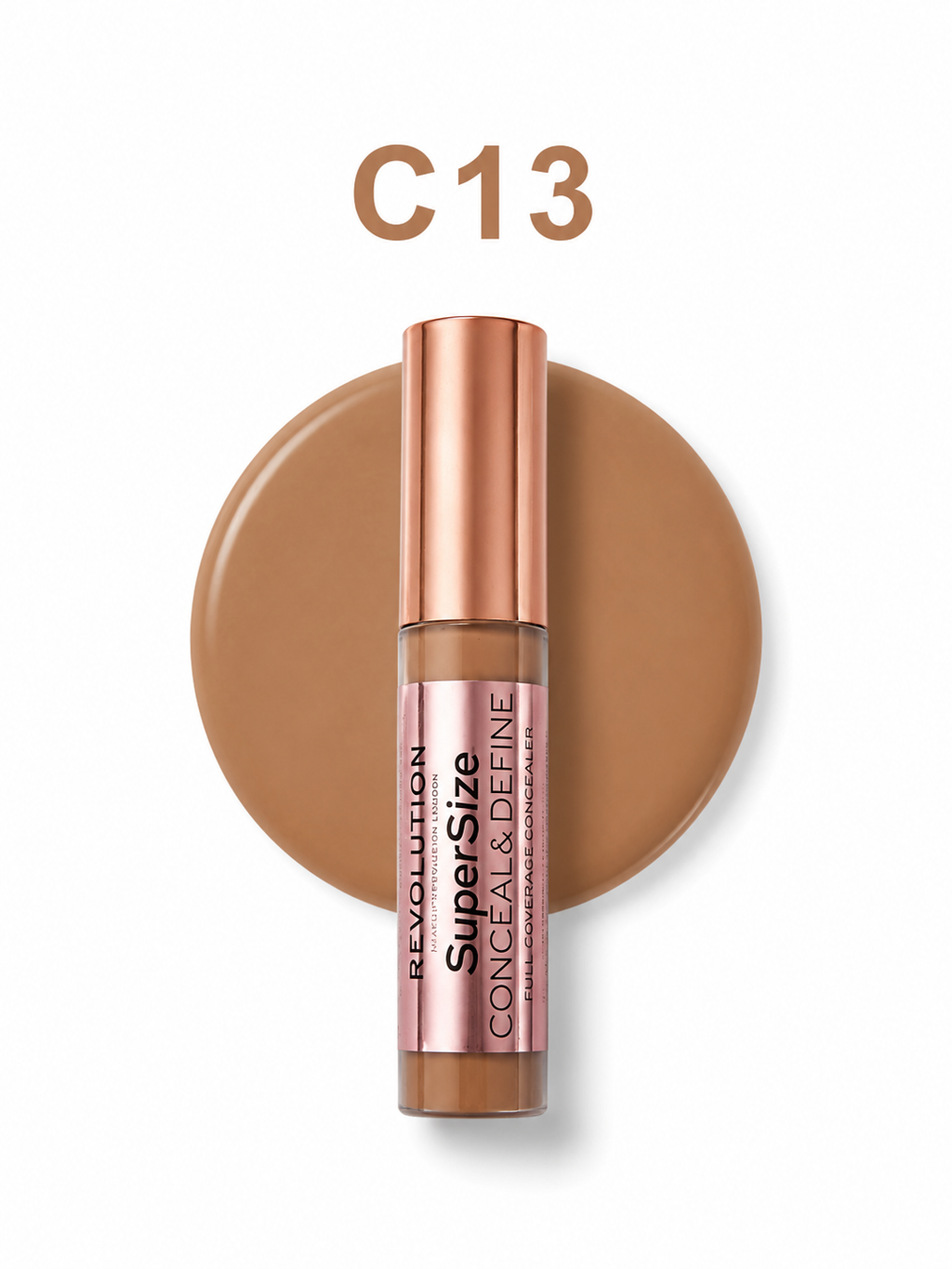 Makeup Revolution Super Size Conceal & Define Full Coverage Concealer Pick Your Shade