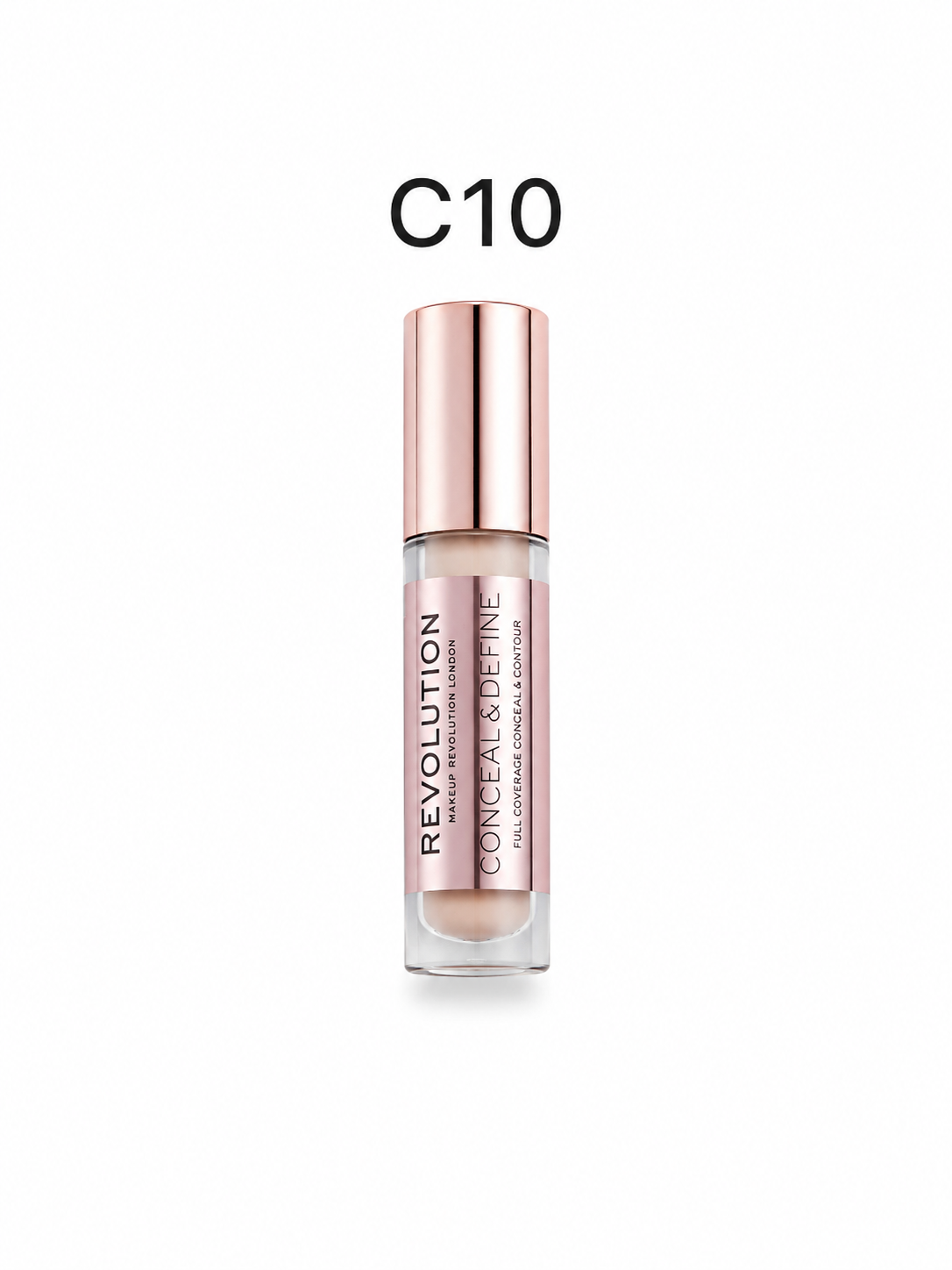 Makeup Revolution Conceal & Define Concealer & Contour Full Coverage