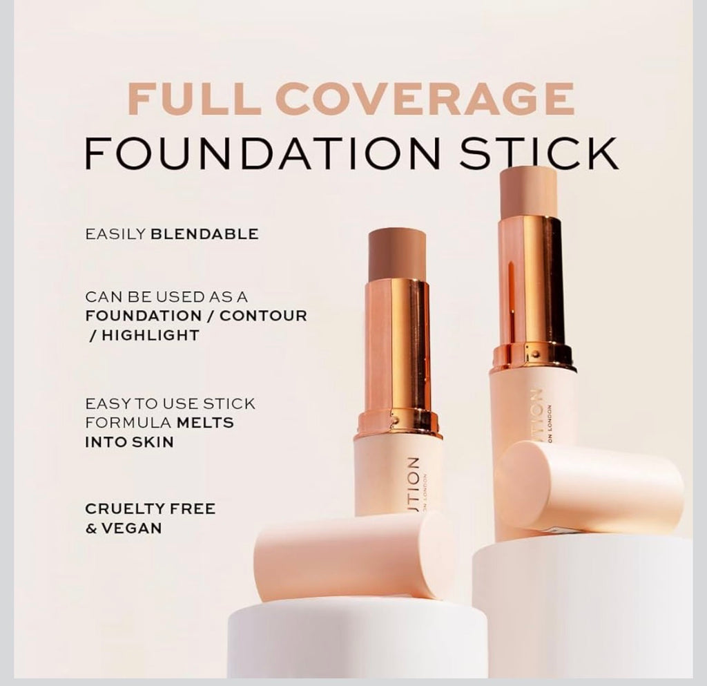 Makeup Revolution Full Coverage Foundation Stick pick your shade new