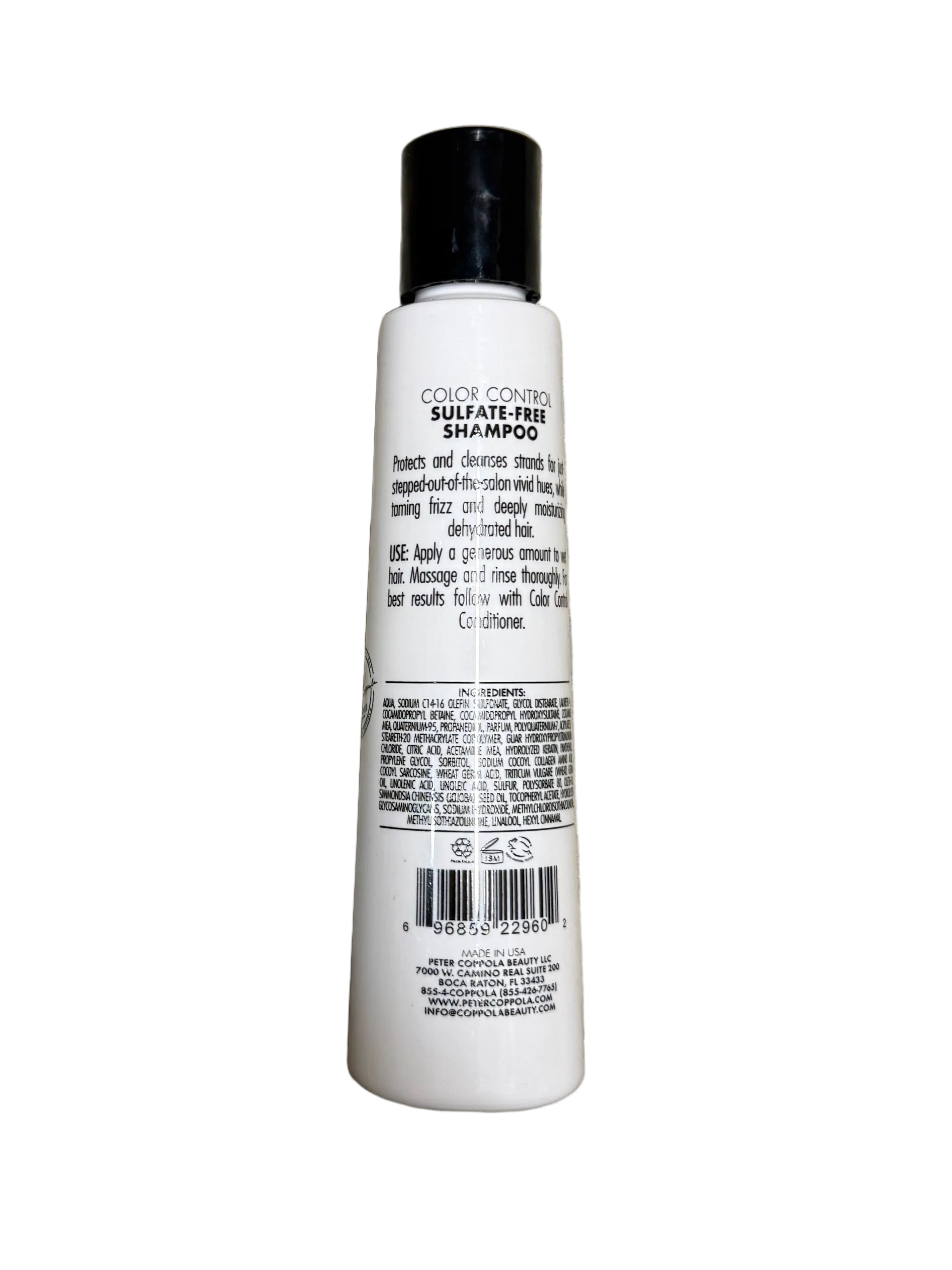 Peter Coppola Legacy Keratin Concept Color Control Sulfate-Free Shampoo 3oz
