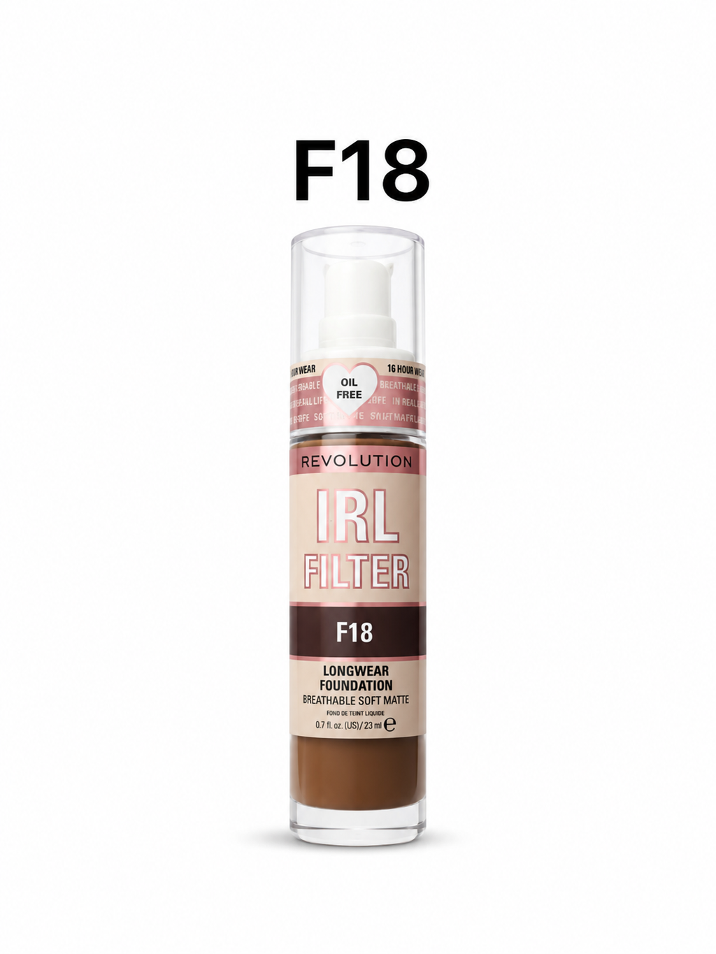 Makeup Revolution IRL Filter Longwear Foundation pick your shade