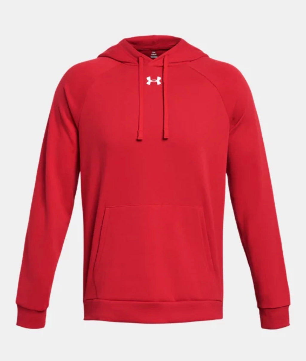 Under Armour Men’s Rival Fleece Hoodie Red Size Large New Sealed