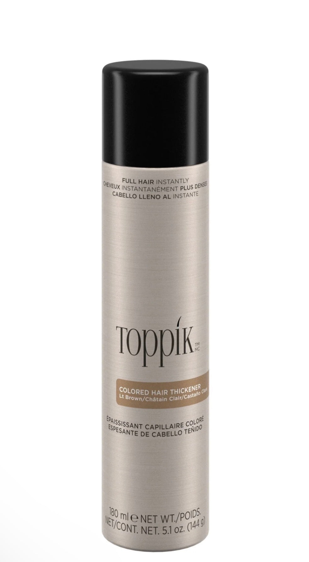 Toppik Colored Hair Thickener Spray for Full Hair Instantly 5.1oz