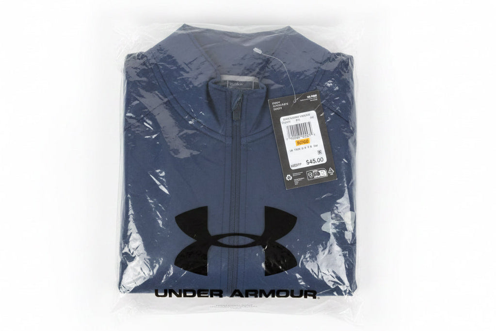 Under Armour Men's Tech 2.0 Half-Zip Pullover in Steel Blue Pick Your Size