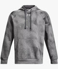 Under Armour Men’s Rival Fleece Printed Hoodie in Castle Rock Gray Size Small new in bag