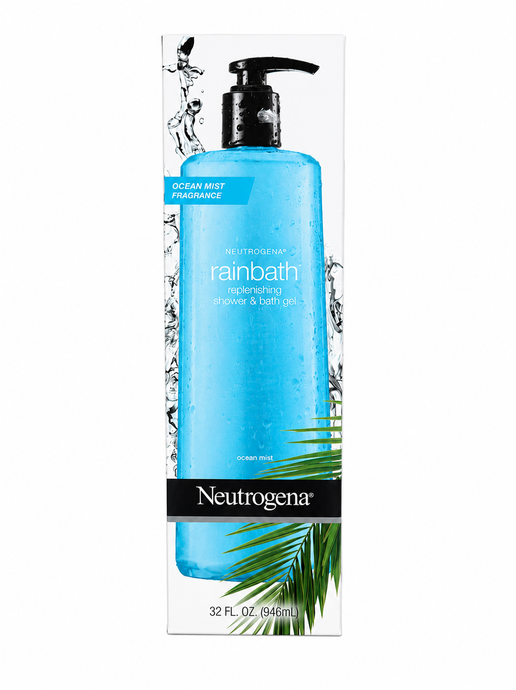 Neutrogena Rain Bath Ocean Mist Replenishing Shower and Bath Gel 32oz Large