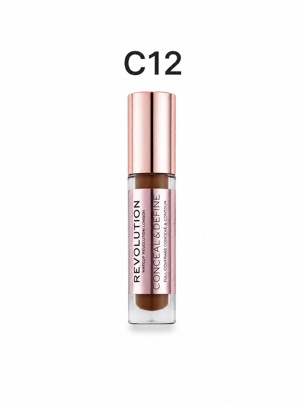 Makeup Revolution Conceal & Define Concealer & Contour Full Coverage