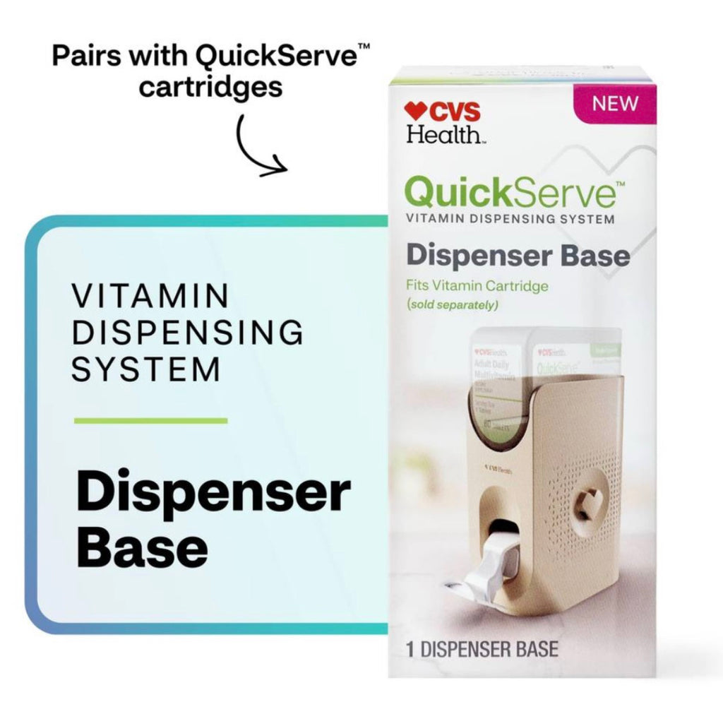 CVS Health Quick Serve Vitamin Dispensing Base For Vitamin, Pills