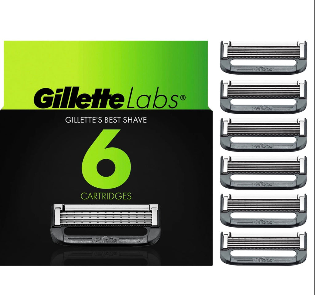 Gillette Labs 6 Razor Cartridges Refills
