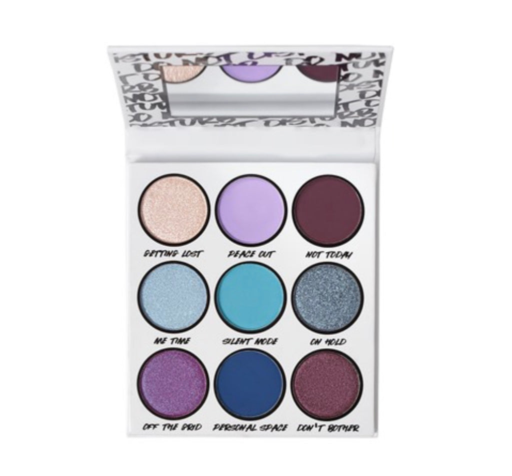 BH Cosmetics Do Not Disturb 9 Color Eyeshadow Palette Makeup