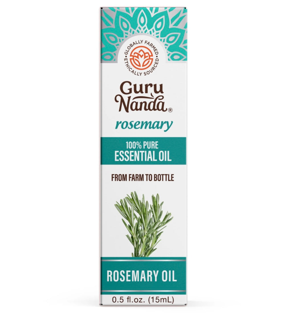 Guru Nanda Rosemary Essential Oil In Box .5oz