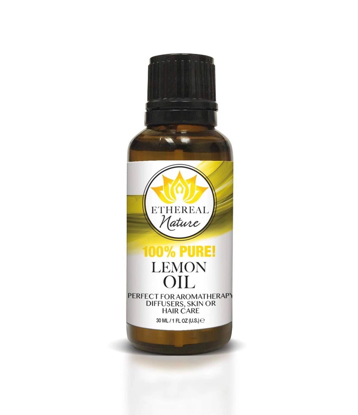 Ethereal Nature 100% Pure Lemon Oil Essential Oil Aromatherapy 1oz