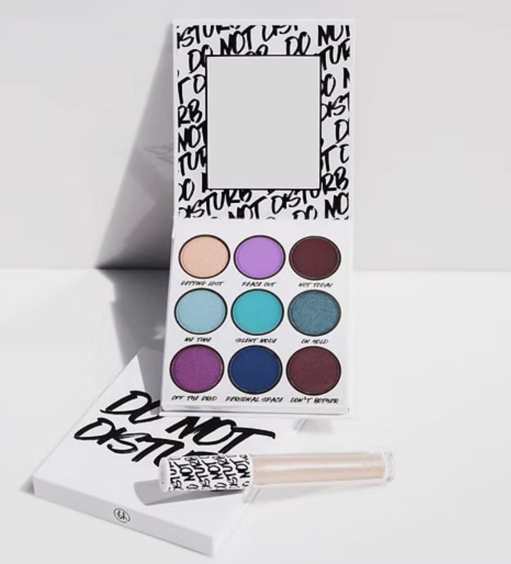 BH Cosmetics Do Not Disturb 9 Color Eyeshadow Palette Makeup
