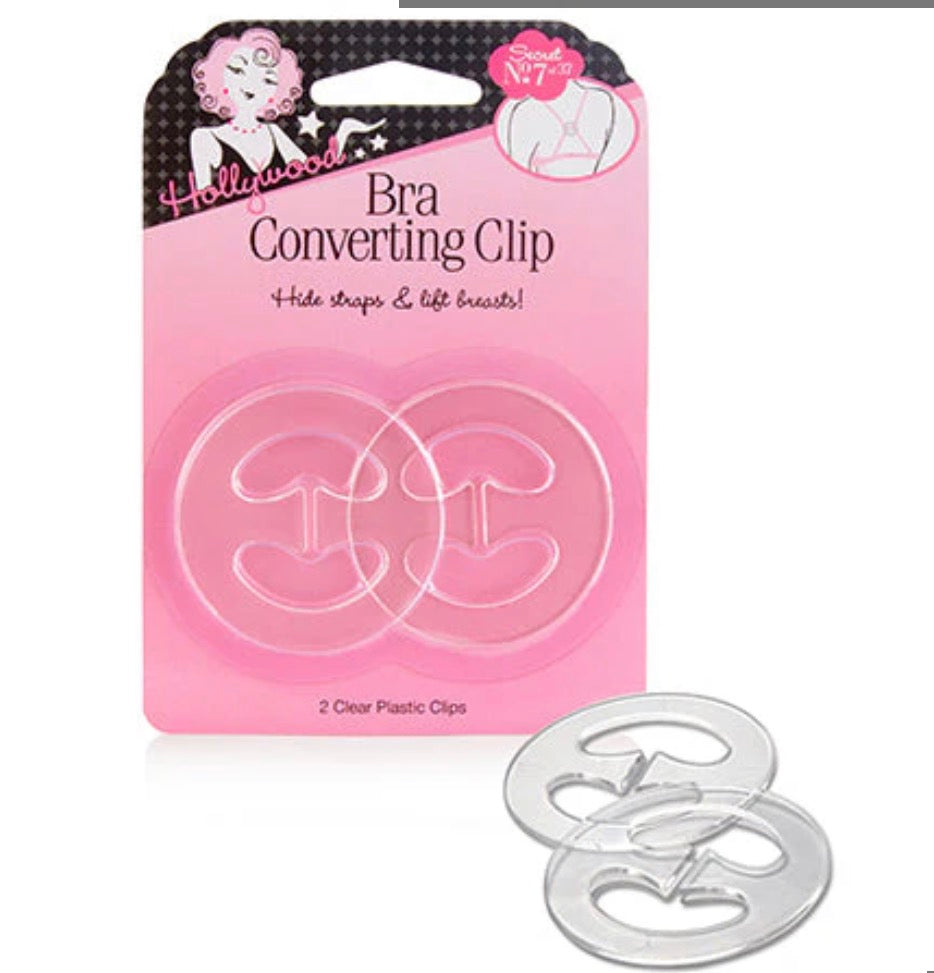 Hollywood Fashion Secrets Bra Converting Clip Hides Straps and Lifts Breasts