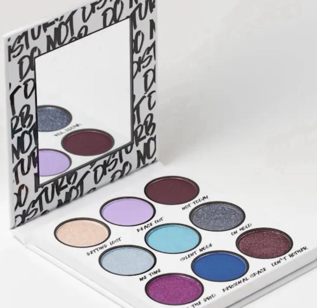 BH Cosmetics Do Not Disturb 9 Color Eyeshadow Palette Makeup