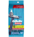 Gillette Sensor 2 Libra Strip 12 Pack Disposable Razors