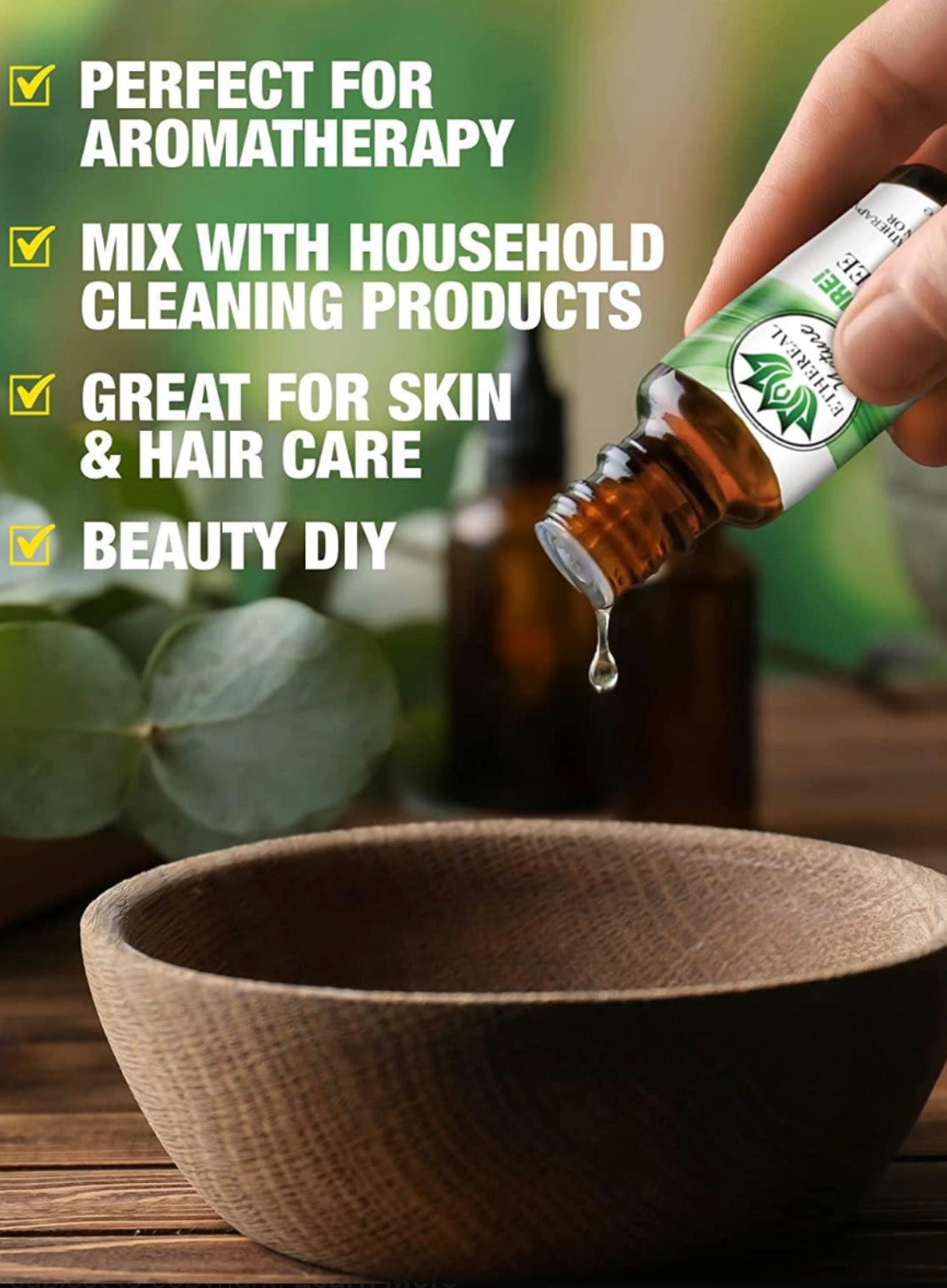 Ethereal Nature Tea Tree Oil Essential Oil 100% Pure 1oz