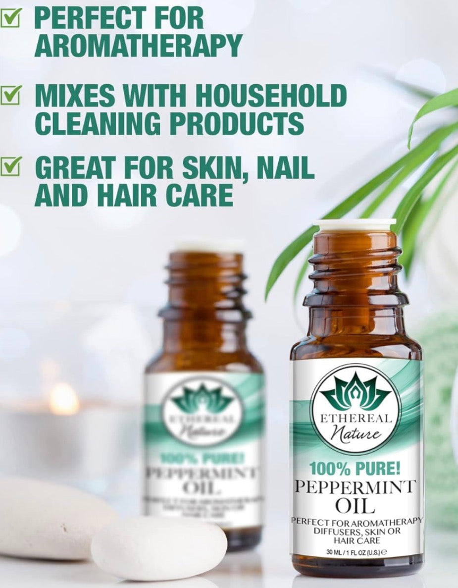 Ethereal Nature 100% Pure Peppermint Oil 1oz