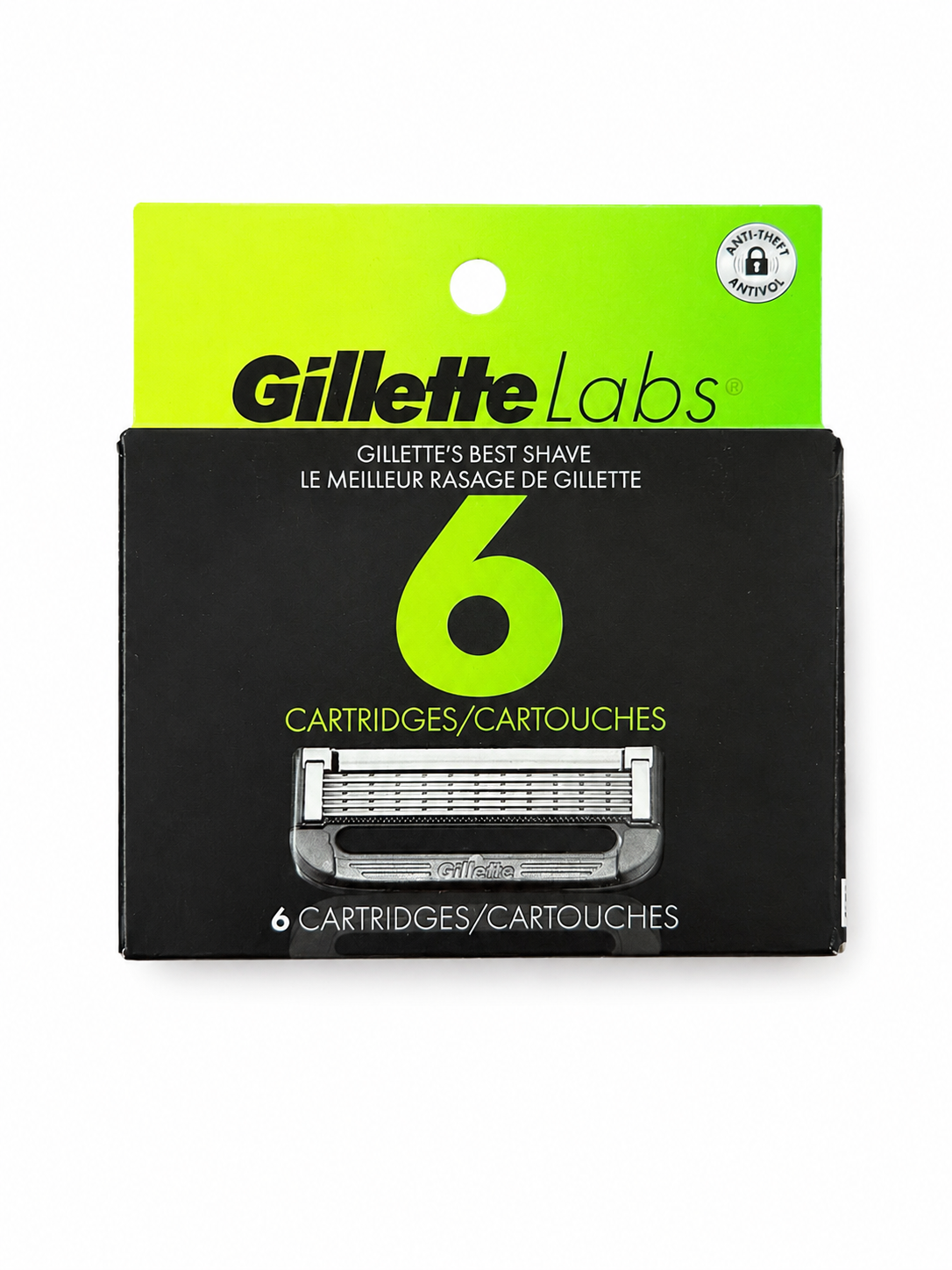 Gillette Labs 6 Razor Cartridges Refills
