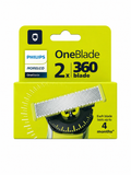 Philips Norelco One Blade 360 2 Pack Razor Blade Refill Cartridges