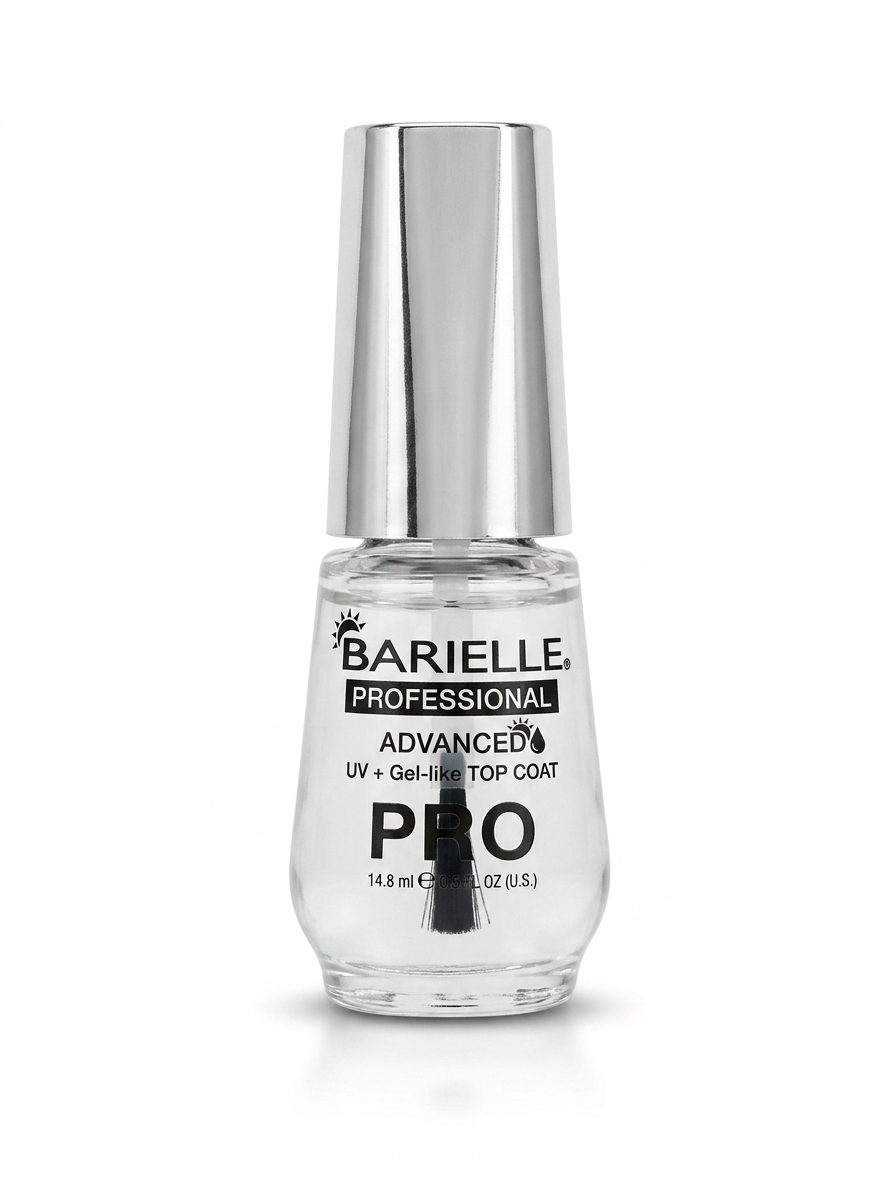 Barielle Professional Advanced UV Glaze Nail Polish Top Coat Pro .5Oz