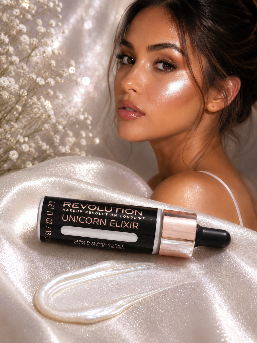 Makeup Revolution Liquid Highlighter Illuminating Moisturizing Glow